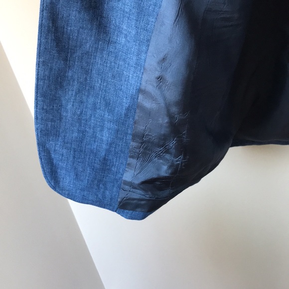 Jones New York chambray blazer/coat - Picture 5 of 6